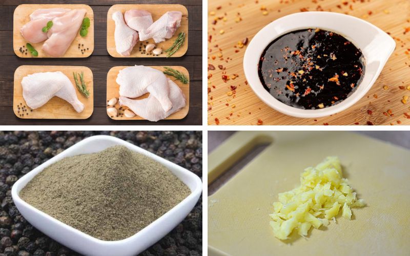 Nguyên liệu làm gà sốt Teriyaki tại nhà đơn giản