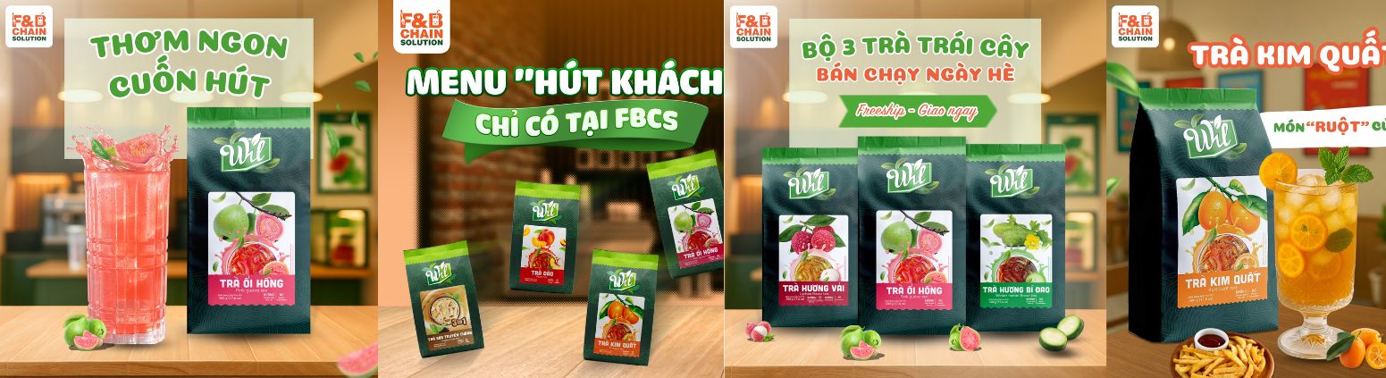 Bộ Nguyên Liệu Pha Chế Wil - Giải Pháp Kinh Doanh Cho Chủ Quán