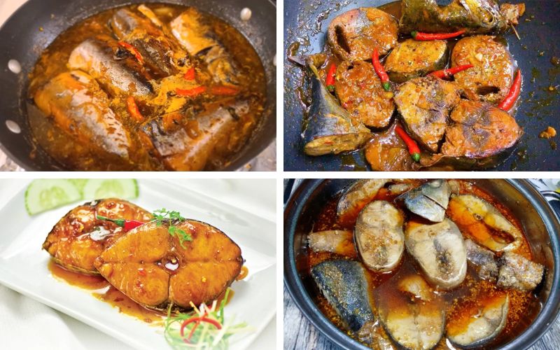 Kho cá lóc trên lửa nhỏ đến khi thấy nước sôi lăn tăn
