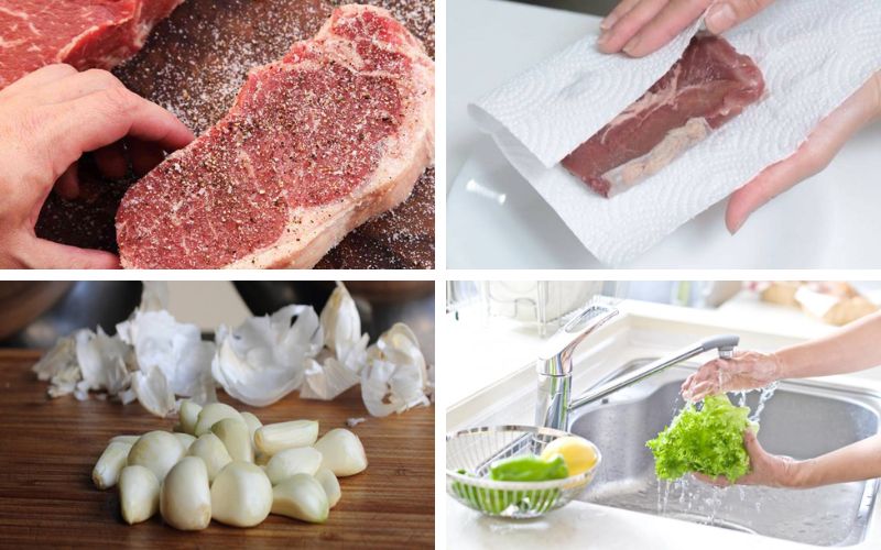 Hướng dẫn sơ chế nguyên liệu sau khi mua về