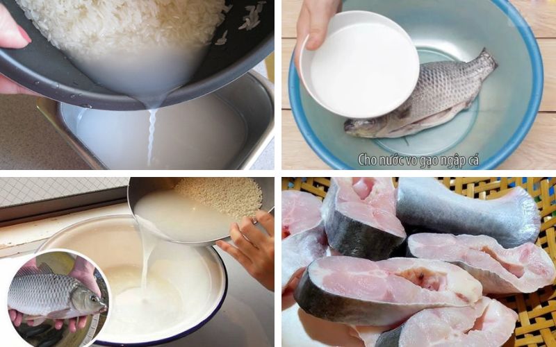 Nguyên liệu sau khi mua về cần được sơ chế để loại bỏ mùi tanh