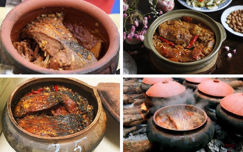 Thưởng thức món cá kho làng Vũ Đại