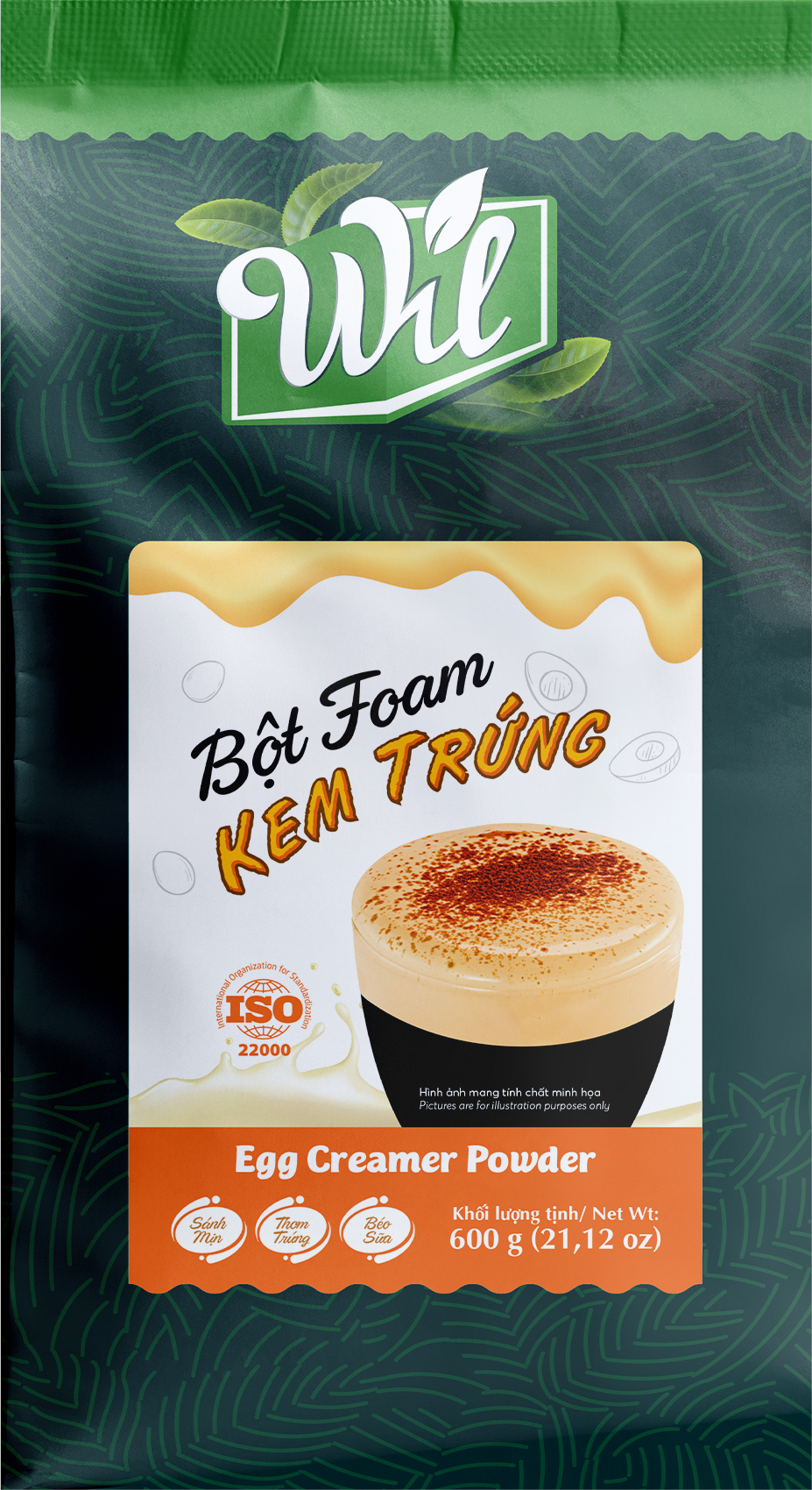 Nguyên Liệu Pha Chế Foam Kem Trứng