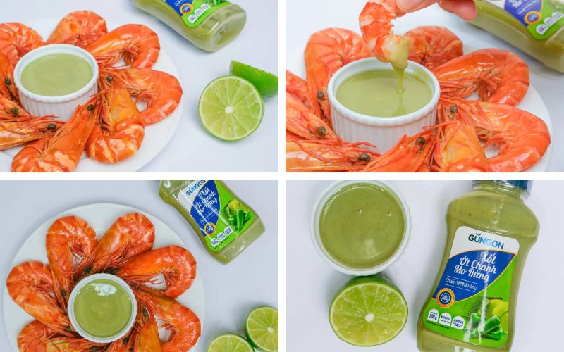 Thưởng thức món sốt ớt chanh mơ rừng cùng nhiều món ăn khác nhau