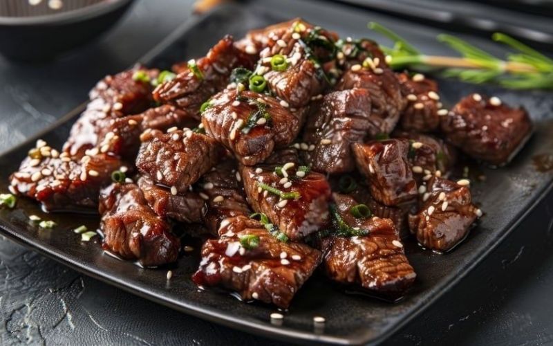Cách Làm Bò Bít Tết Sốt Teriyaki Ngon Chuẩn Nhật