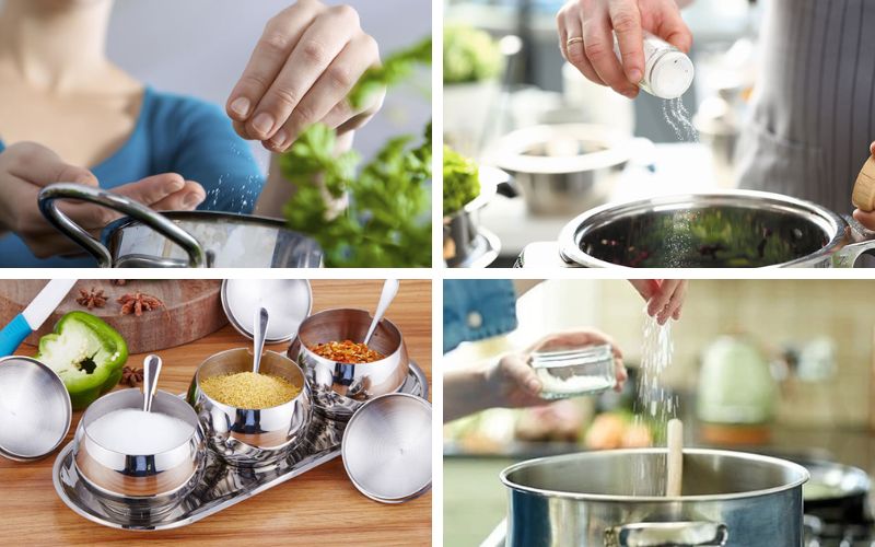 Thêm gia vị và nêm nếm món sốt phù hợp với khẩu vị