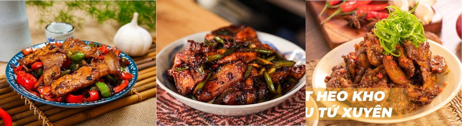 3 Bước Nấu Thịt Chiên Tứ Xuyên Chuẩn Vị Cay Ngon