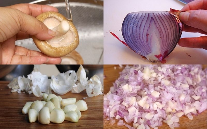 Hướng dẫn cách sơ chế nguyên liệu cho món súp
