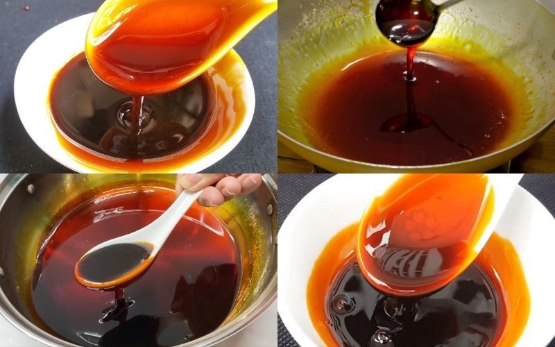 Làm nước màu kho tôm và phi thơm hành