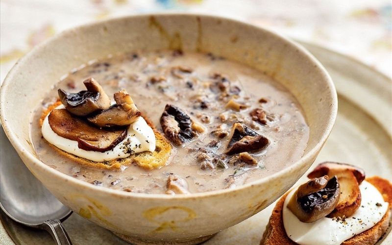 3 Bước Làm Súp Kem Nấm Béo Ngậy, Thơm Ngon Tại Nhà