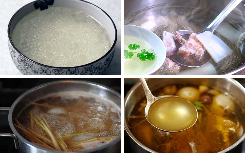 Cách nấu nước dùng cho món súp thịt heo