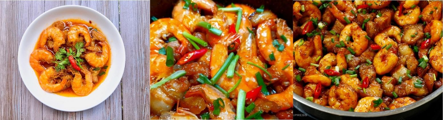3 Bước Làm Tôm Kho Trứng Cút Với Thịt Ba Rọi Đơn Giản Tại Nhà