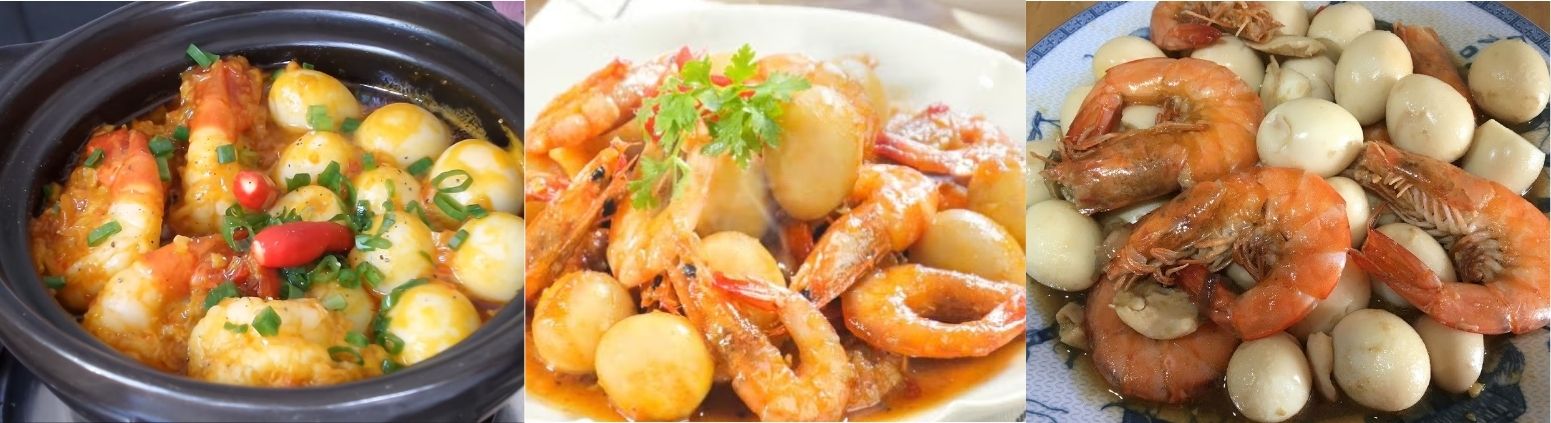 Bí Quyết Làm Tôm Kho Trứng Cút Đưa Cơm Ngày Mưa