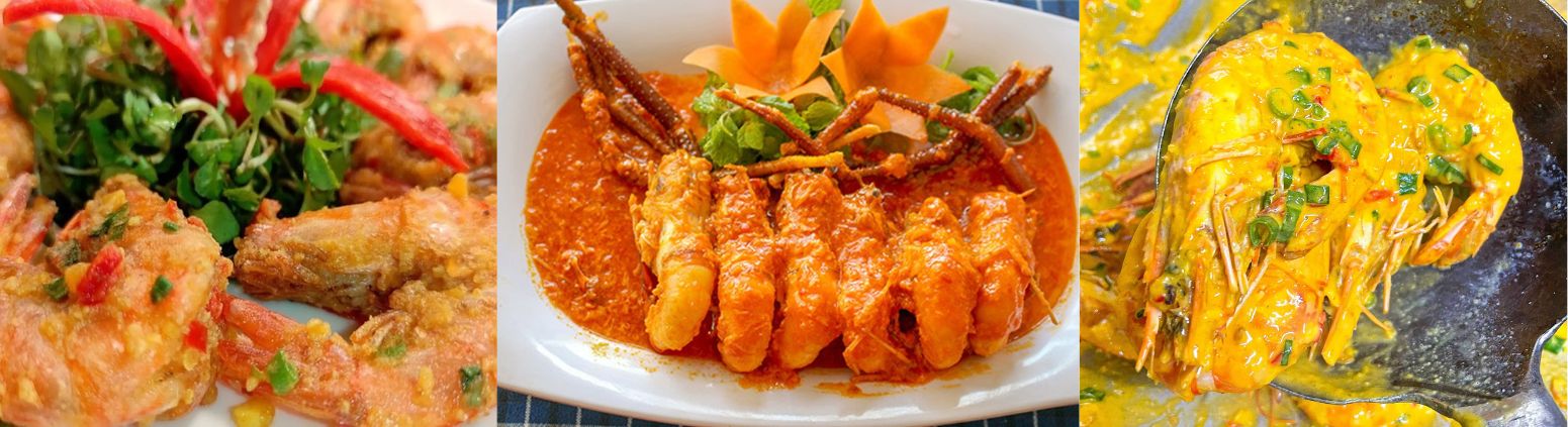 Tôm kho trứng muối